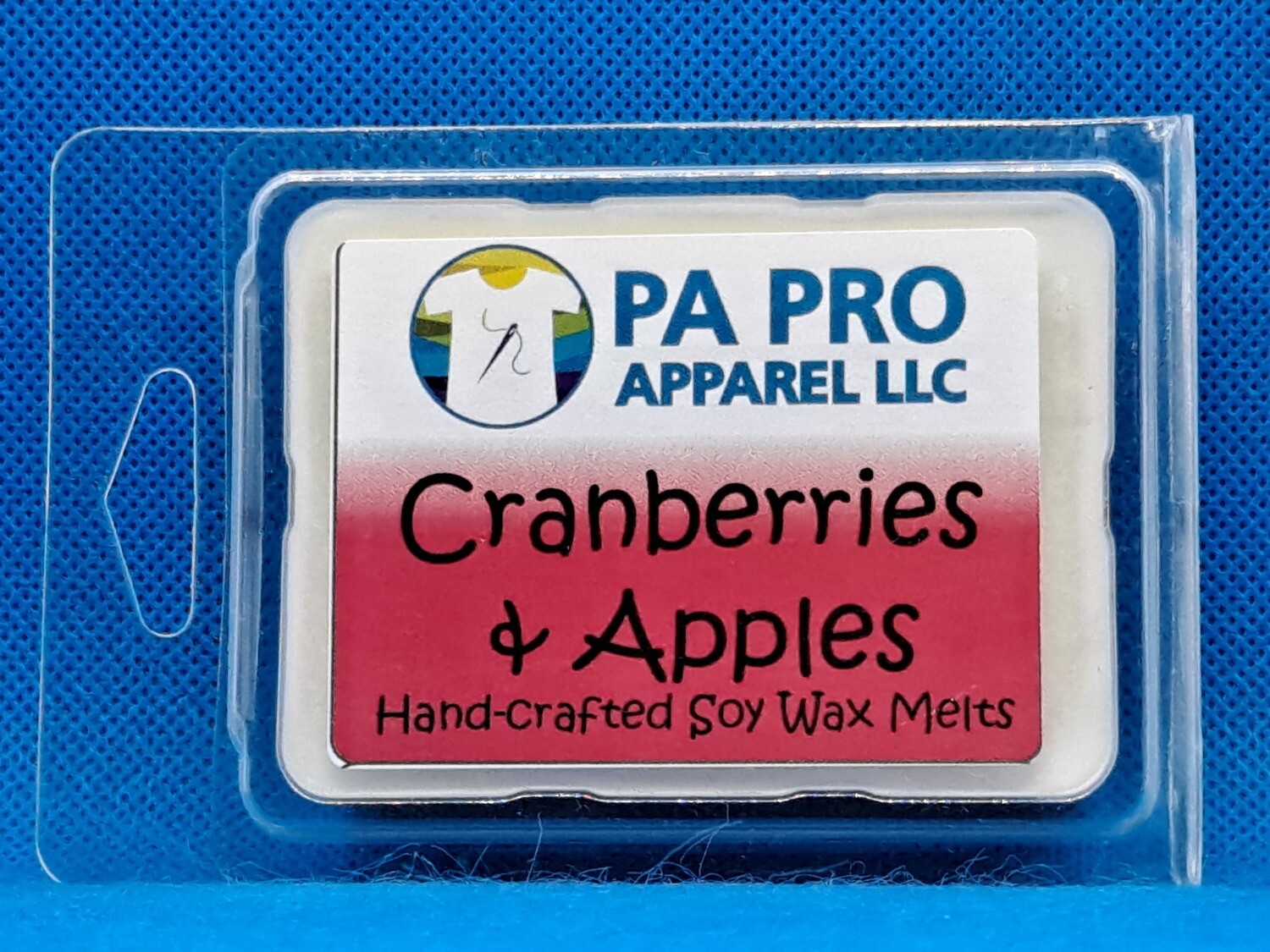 Soy wax melt-Cranberries &amp; Apples