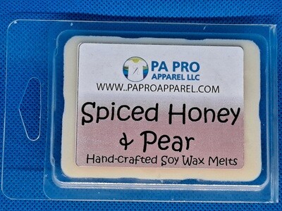 Soy wax melt- Spiced Honey and Pear