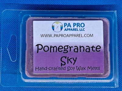 Soy wax melt- Pomegranate Sky