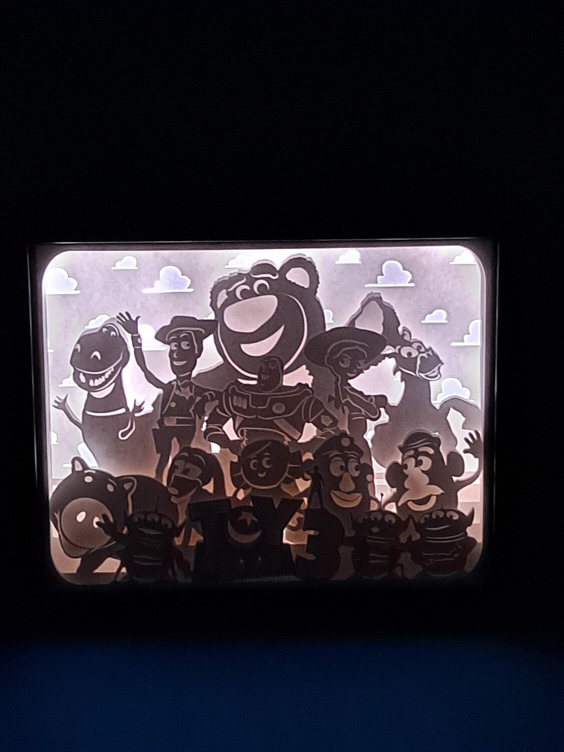 Toy Story 3 8x10 Inch Lightbox