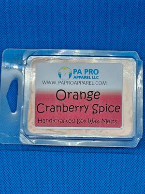Soy wax melt- Orange Cranberry Spice