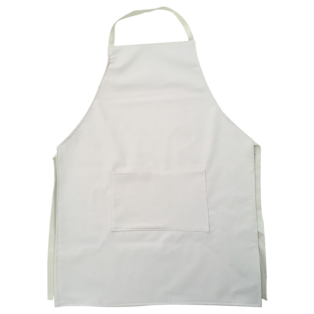 Mandil de vinipiel blanco