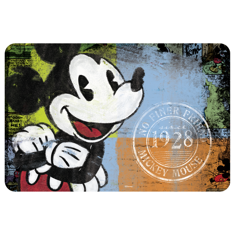 Mantel Glass de Mickey - Postal