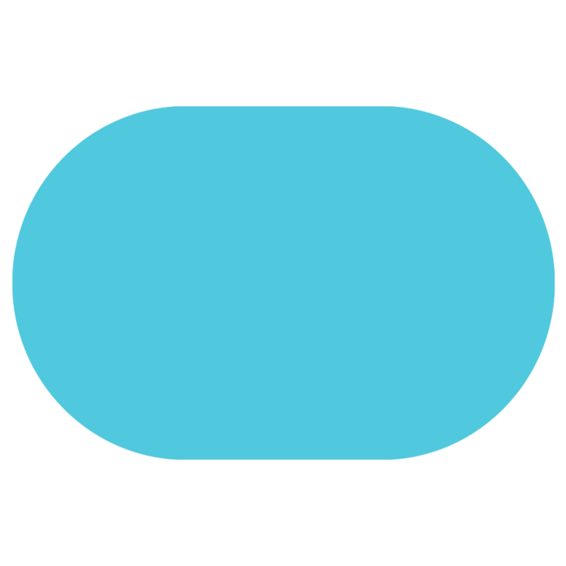 Mantel liso - Azul