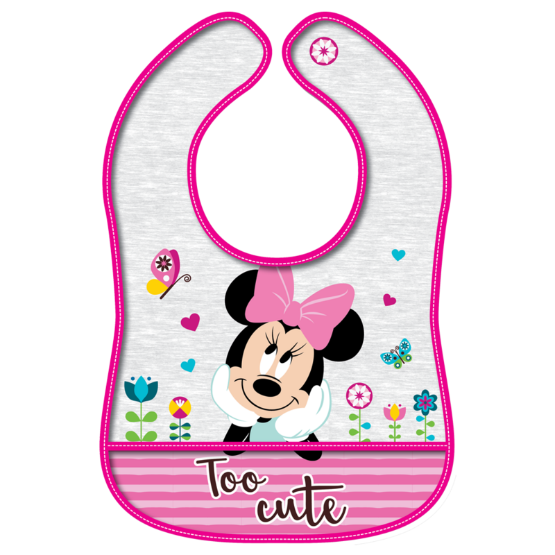 Babero Basic de Minnie (6 - 12 M)