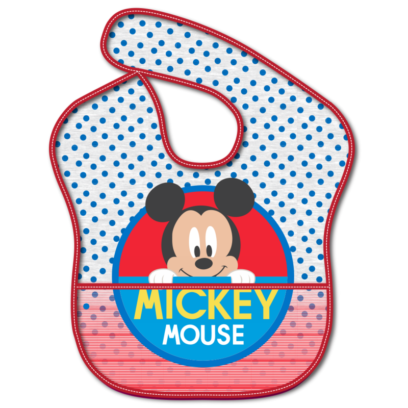 Babero con red de Mickey