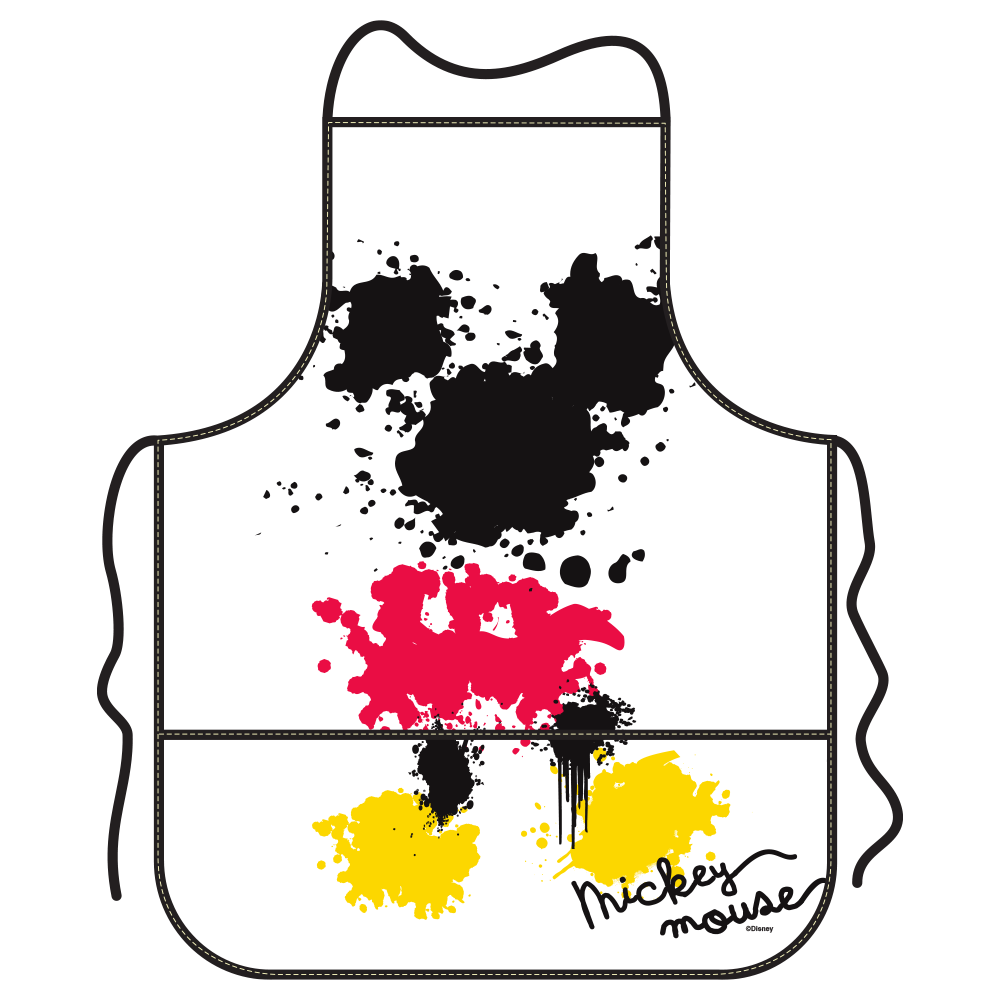 Mandil para adulto - Cocina Mickey Manchas
