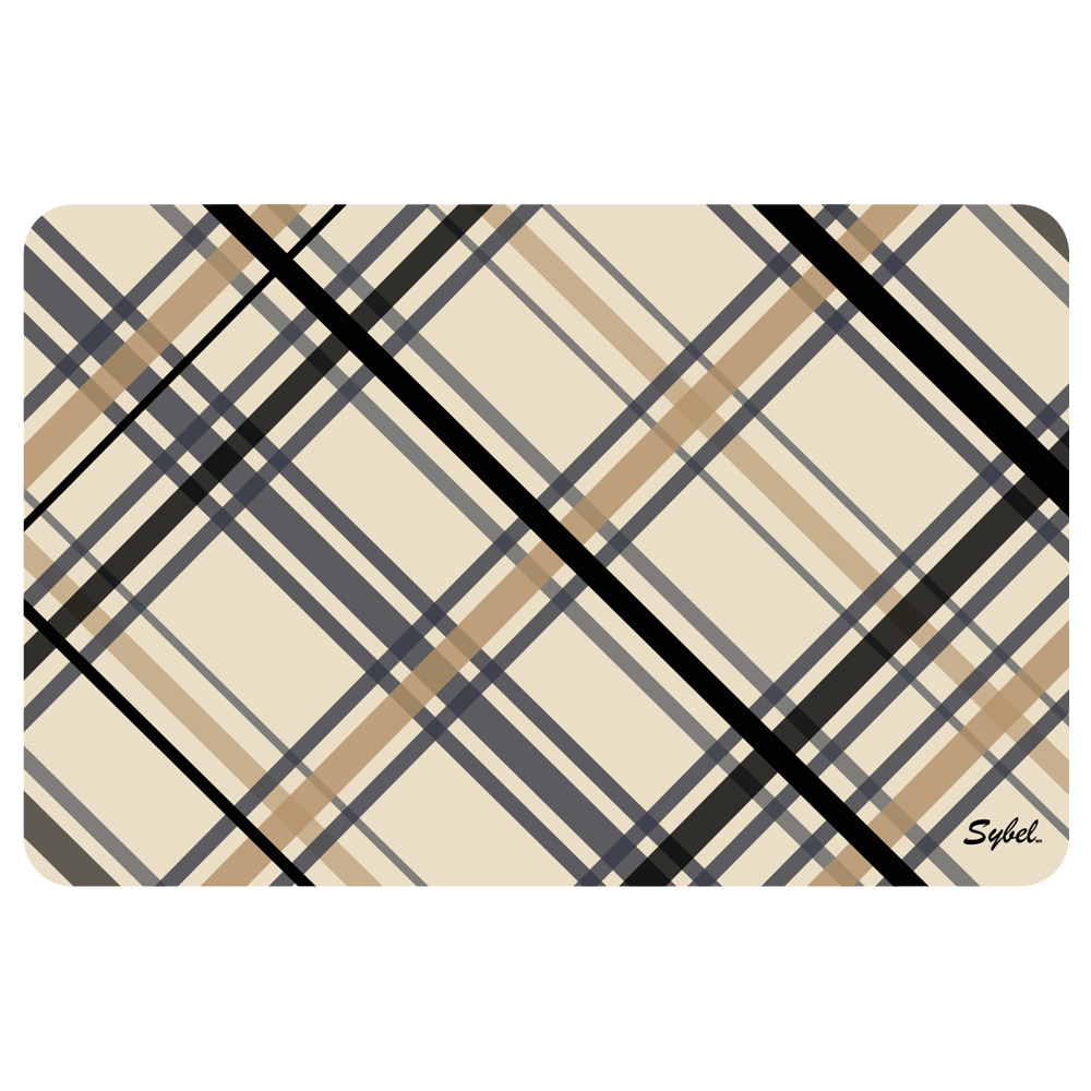 Mantel de vinil - Rayas Beige