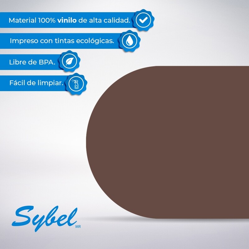 Mantel liso - Chocolate