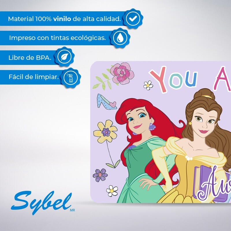 Mantel de vinil de Princesas