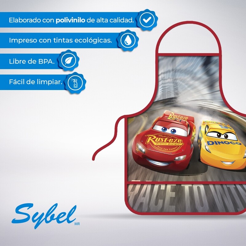 Mandil infantil de Cars
