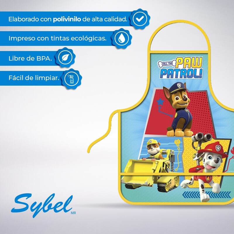 Mandil infantil de Paw Patrol