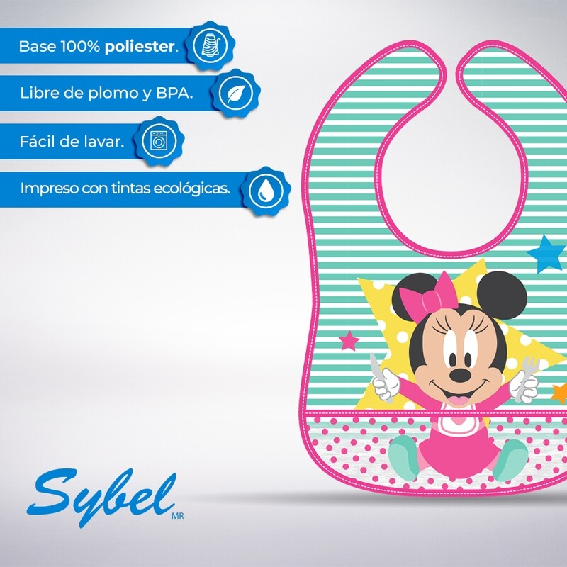Babero de Minnie - Hello Moon (6 - 12M)