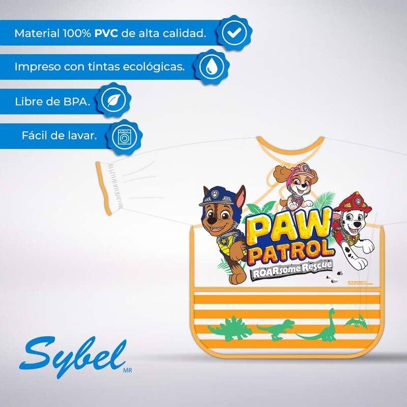 Bata de manga larga de Paw Patrol - Dinos