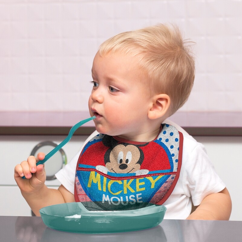 Babero con red de Mickey