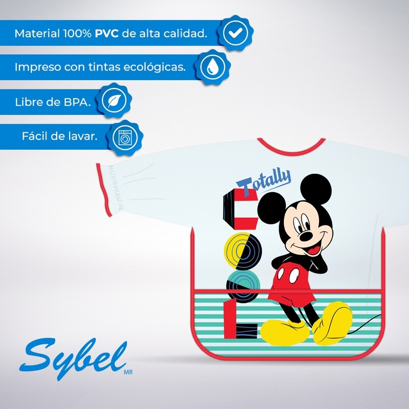Bata de manga larga de Mickey - Bebé