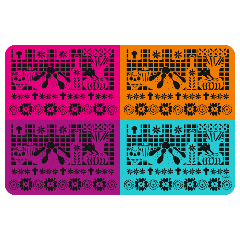 Mantel de vinil de Papel Picado