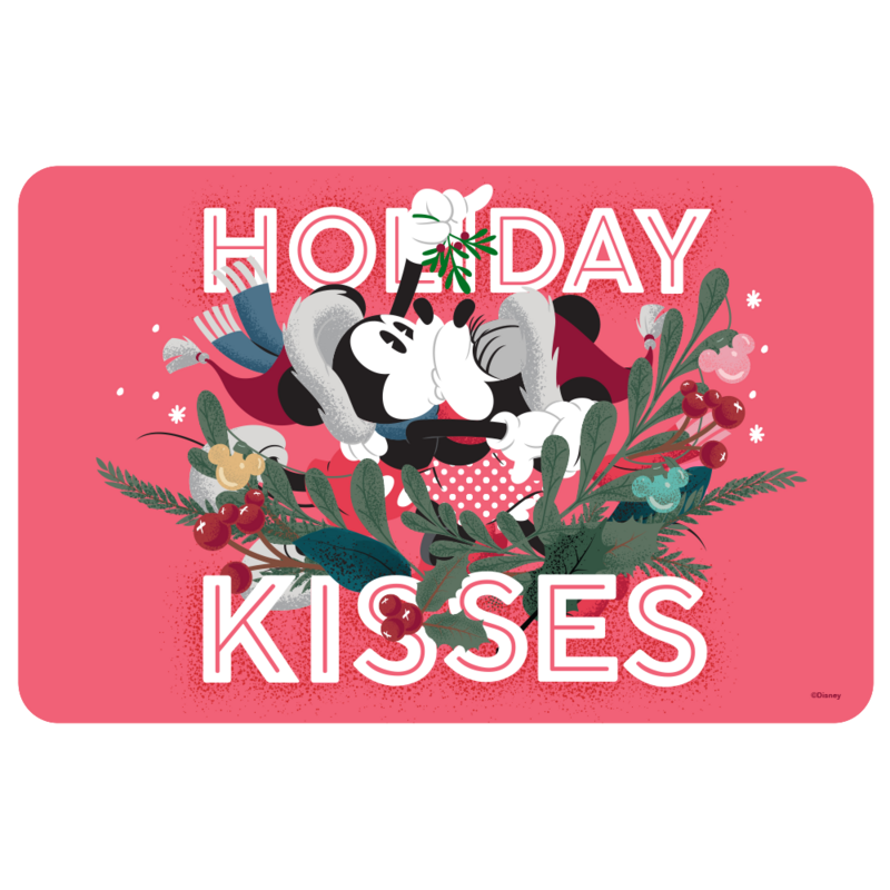 Mantel de vinil de Mickey &amp; Minnie - Kisses