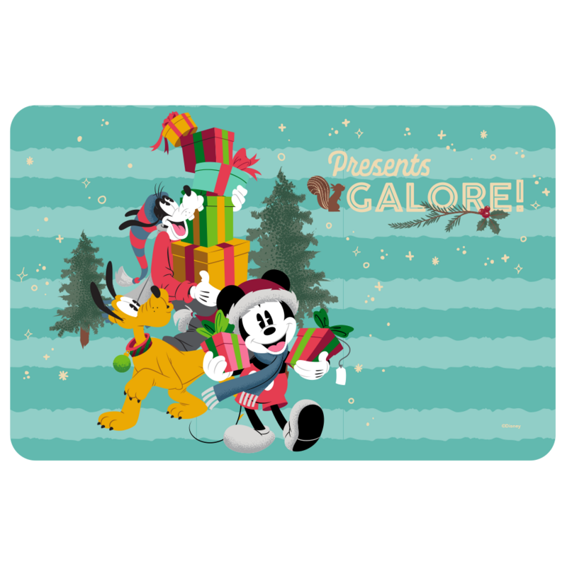 Mantel de vinil de Mickey y Amigos - Navidad