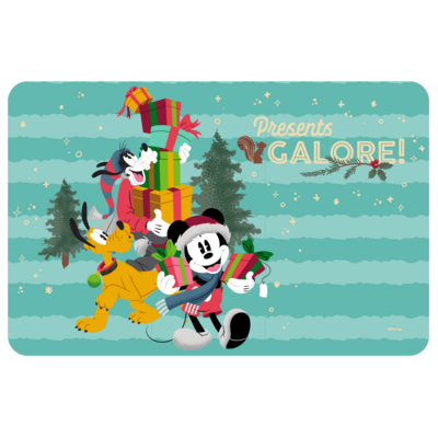 Mantel de vinil de Mickey y Amigos - Navidad