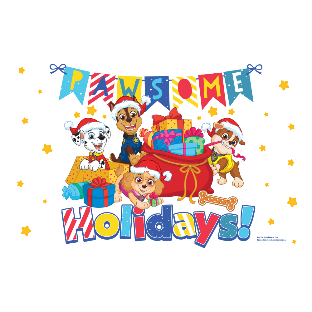 Mantel de vinil de Paw Patrol - Holiday and Gift