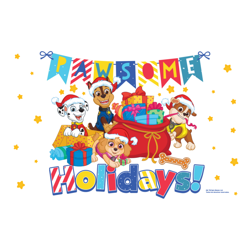 Mantel de vinil de Paw Patrol - Holiday and Gift