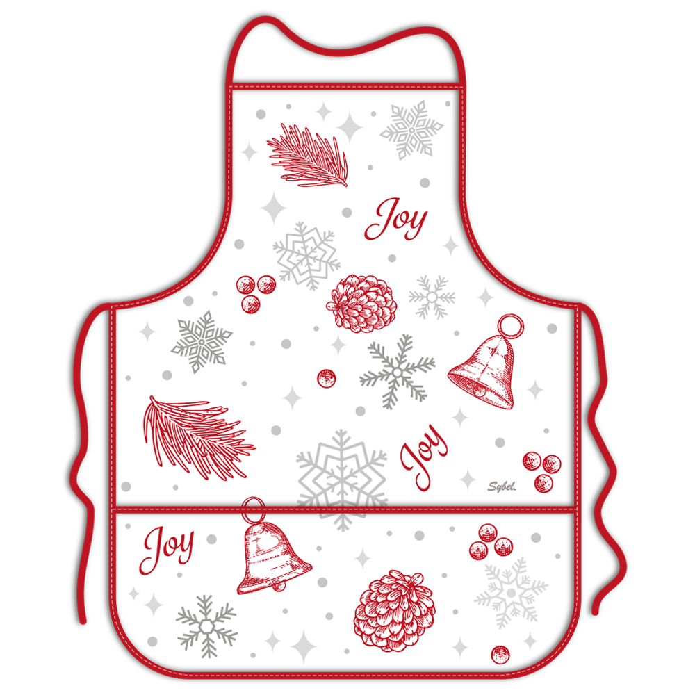 Mandil para adulto de Navidad - Joy