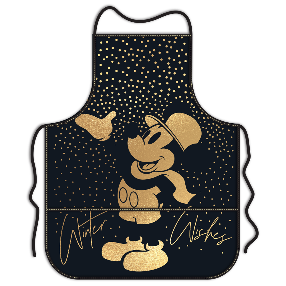 Mandil para adulto de Mickey Navidad - Winter