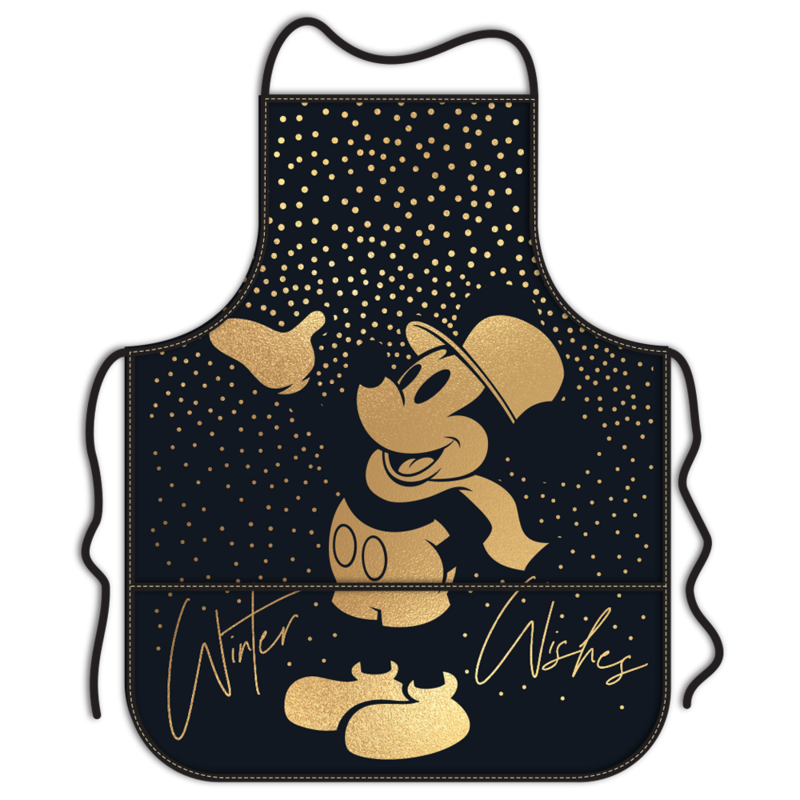 Mandil para adulto de Mickey Navidad - Winter