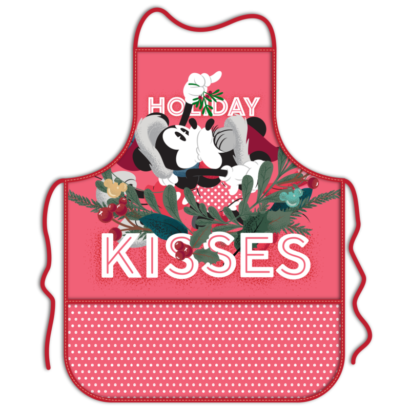 Mandil para adulto Mickey &amp; Minnie - Kisses