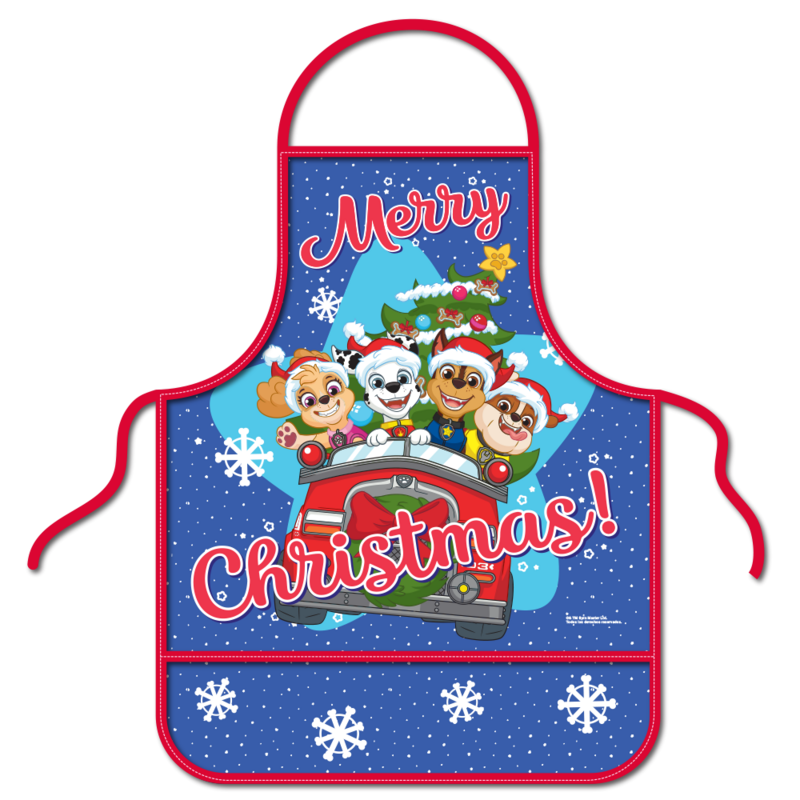 Mandil Infantil de Paw Patrol - Merry Christmas