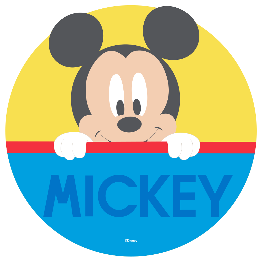 Tapete Mickey Carita (140 cm de diametro)