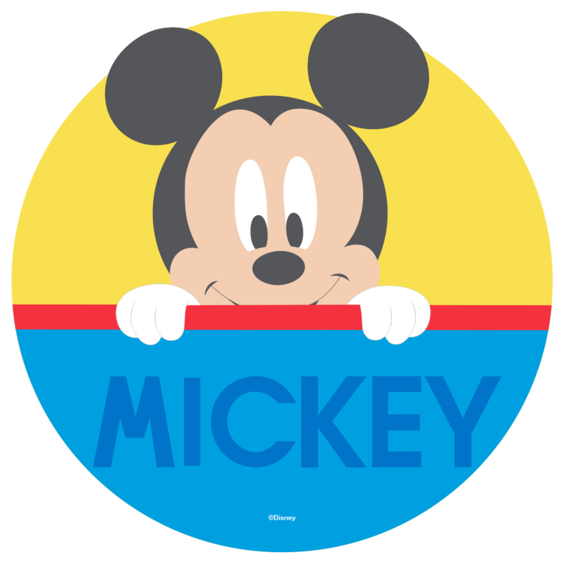 Tapete Mickey Carita (140 cm de diametro)