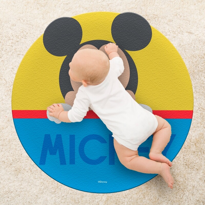 Tapete Mickey Carita (140 cm de diametro)
