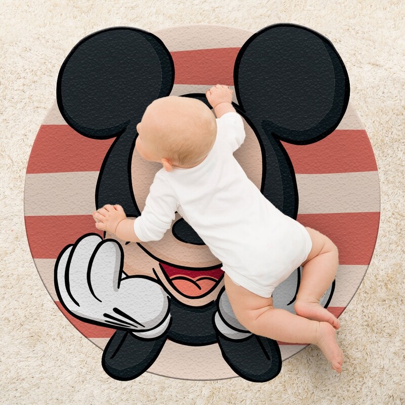 Tapete Mickey Smile (140 cm de diametro)