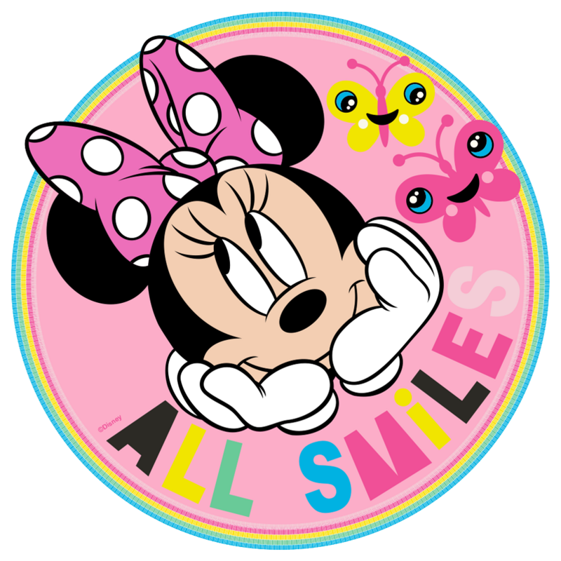 Tapete Minnie Smile (140 cm de diametro)