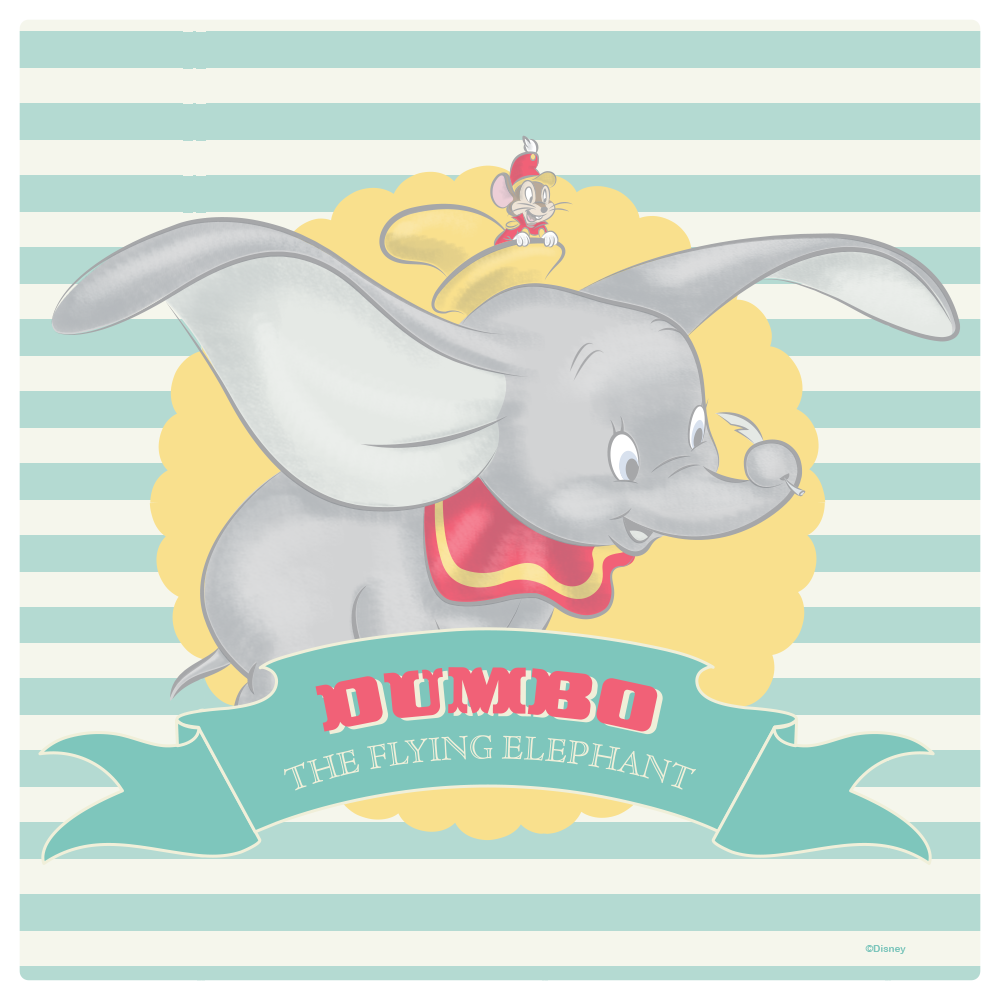 Tapete de juegos Dumbo flying (140 cm de diametro)