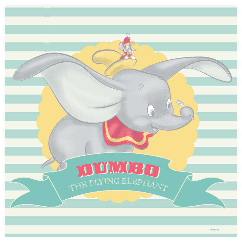 Tapete de juegos Dumbo flying (140 cm de diametro)