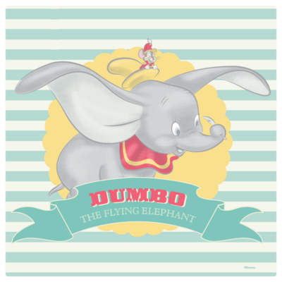 Tapete de juegos Dumbo flying (140 cm de diametro)