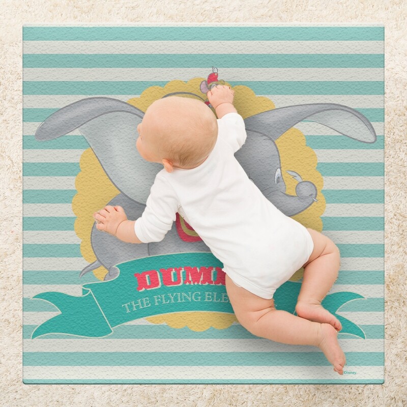 Tapete de juegos Dumbo flying (140 cm de diametro)