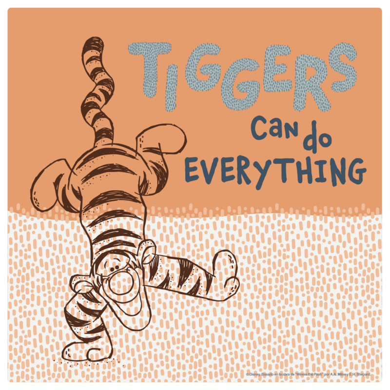 Tapete de juegos Tigger (140 cm de diametro)