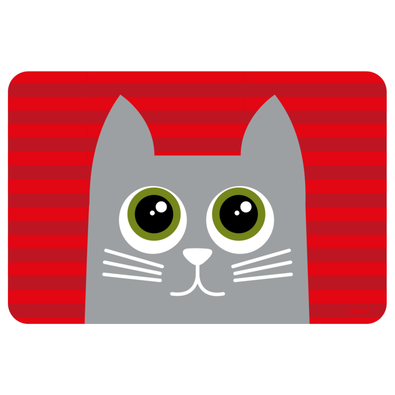 Tapete para mascota de gatito