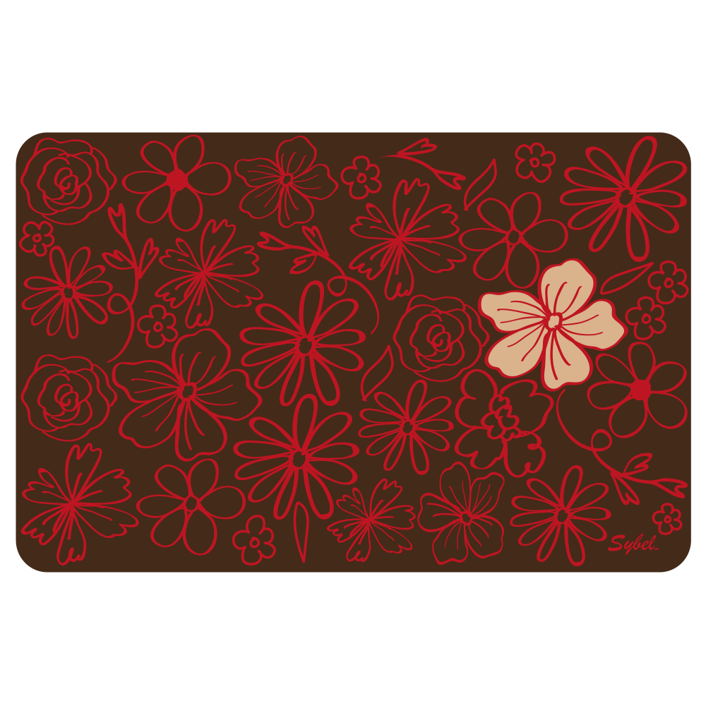 Mantel de vinil - Dibujos florales