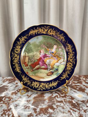 "Limoges" porceliano lėkštė