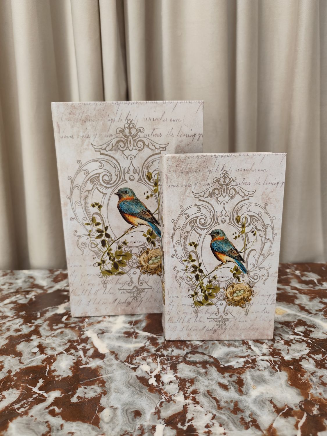 Medinių dėžučių komplektas