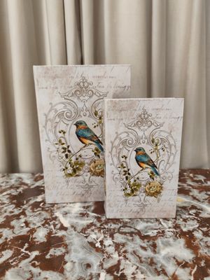 Medinių dėžučių komplektas