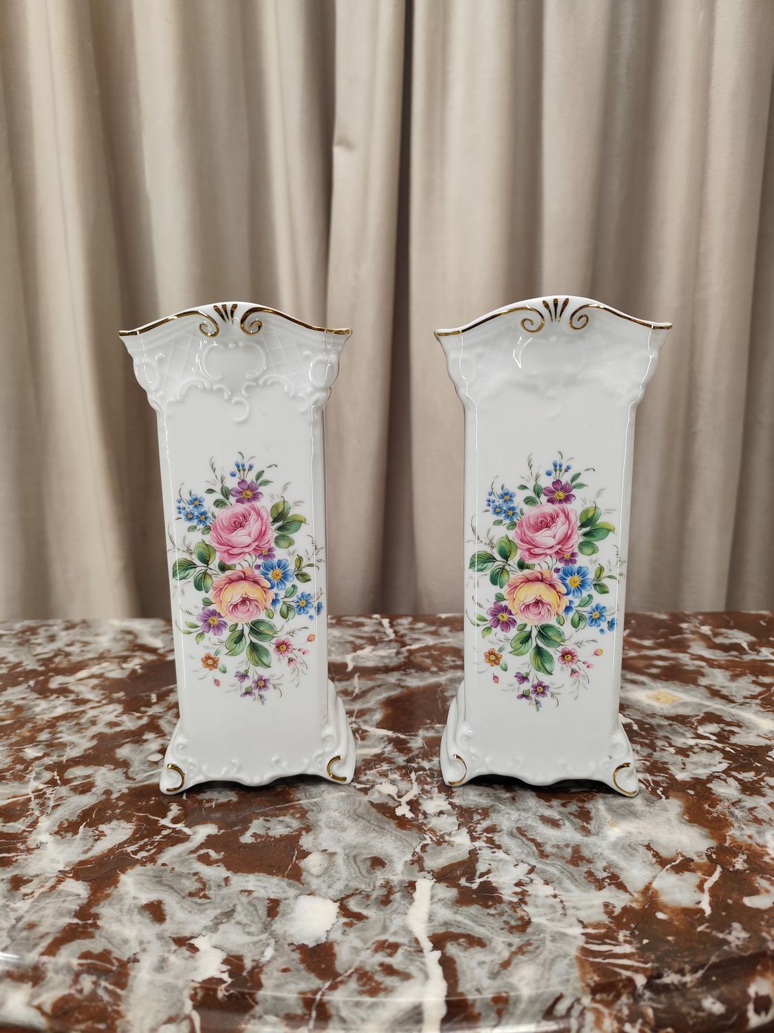 "Gerold - porzellan, Bavaria" porcelianinės vazelės