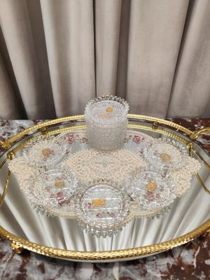 Krištoliniai padėkliukai