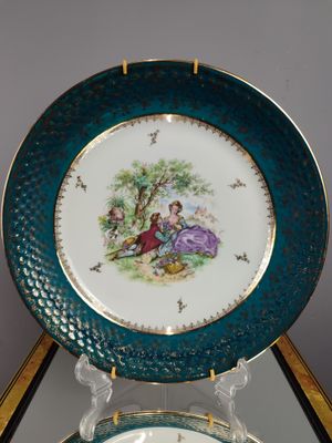 "Limoges" porceliano lėkštė