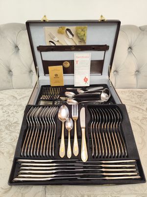 Paauksuoti "SBS" stalo įrankiai 12-ai asmenų